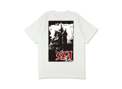 WIND AND SEA Halloween Mansion Tee "White"