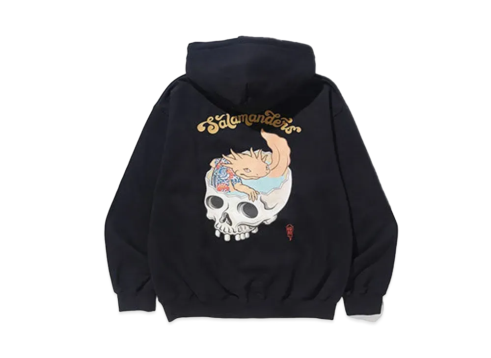 XLARGE x Inoue Yuki salaMandala Hooded Sweatshirt "Black"