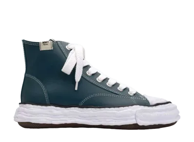 Maison MIHARA YASUHIRO PETERSON 23 OG Sole Leather High-top Sneaker "Blue"