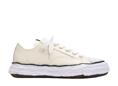 Maison MIHARA YASUHIRO PETERSON 23 OG Sole Leather Low-top Sneaker "White"