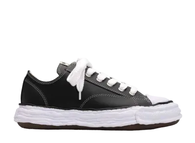 Maison MIHARA YASUHIRO PETERSON 23 OG Sole Leather Low-top Sneaker "Black"