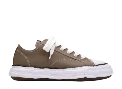 Maison MIHARA YASUHIRO PETERSON 23 OG Sole Leather Low-top Sneaker "Brown"