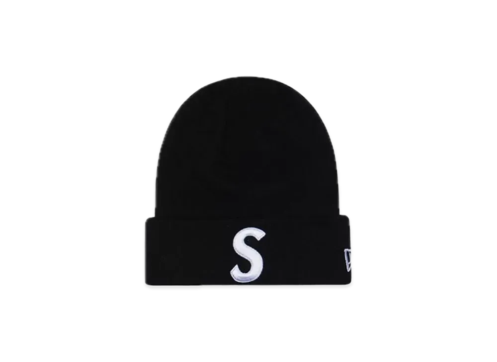 Supreme New Era S Logo Beanie "Black" (23FW)