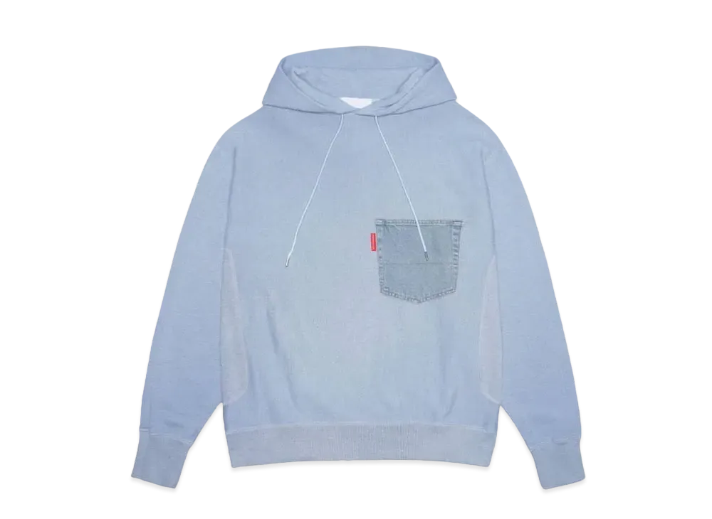NEONSIGN Reverse Weave Hoodie HYPE DROP Exclusive "HEATHER INDIGO"