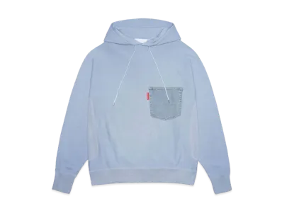 NEONSIGN Reverse Weave Hoodie HYPE DROP Exclusive "HEATHER INDIGO"