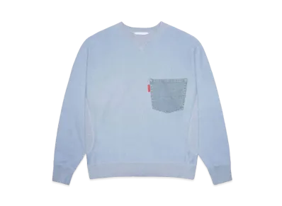 NEONSIGN Reverse Weave Sweat HYPE DROP Exclusive "HEATHER INDIGO"