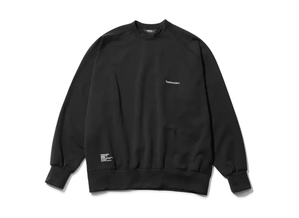 FreshServiceSport Cordura_ Fleece Crew Neck "Black"