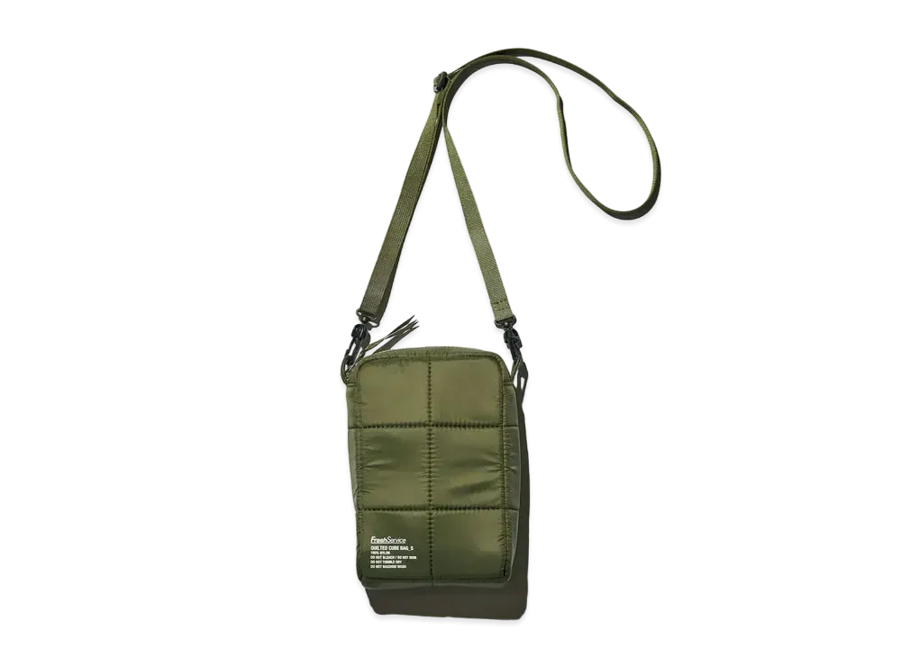 FreshService Quilted Cube Bag_S "Khaki"