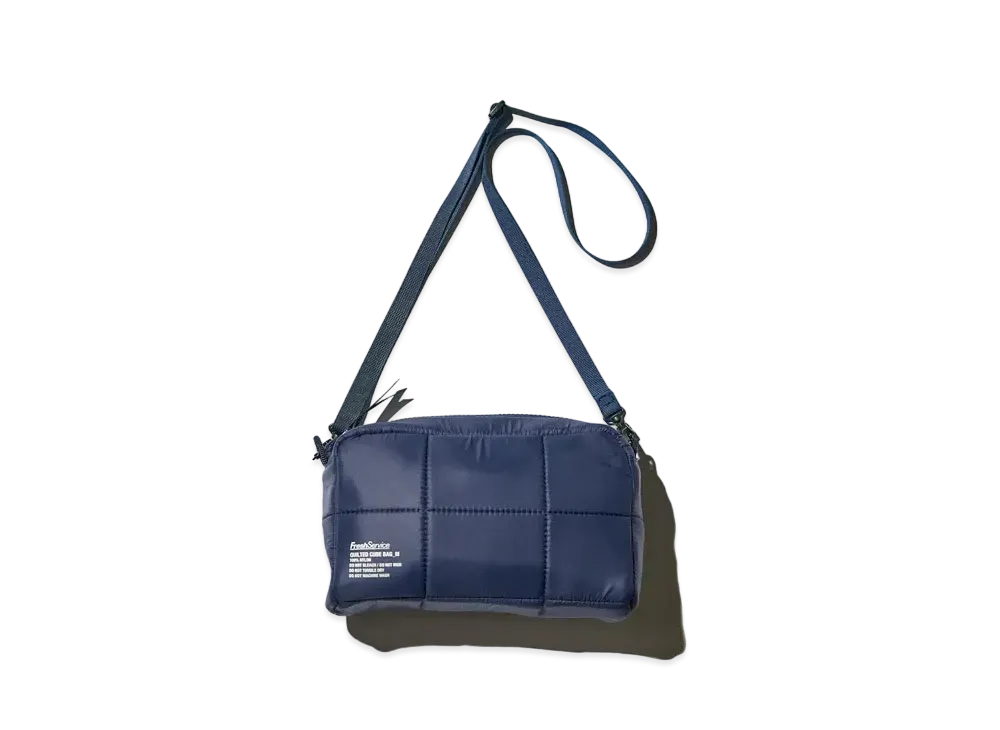 FreshService Quilted Cube Bag_M "Navy"