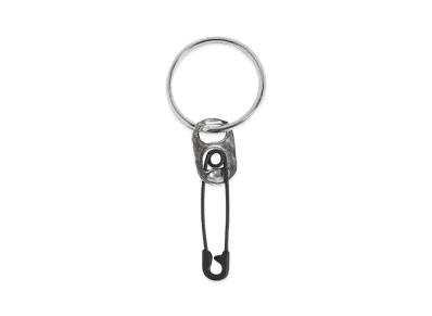 Maison Margiela SAFETY PIN EARING "BLACK"