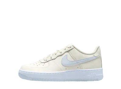 Nike GS Air Force 1 "Pale Ivory/Sea Glass/White/Football Grey"