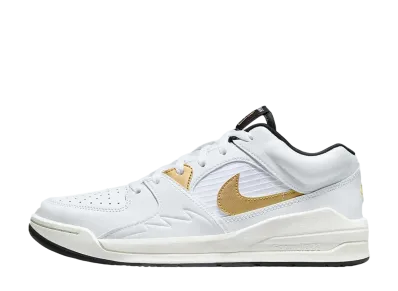 Nike Jordan Stadium 90 "White/Black/Sail/Metallic Gold"
