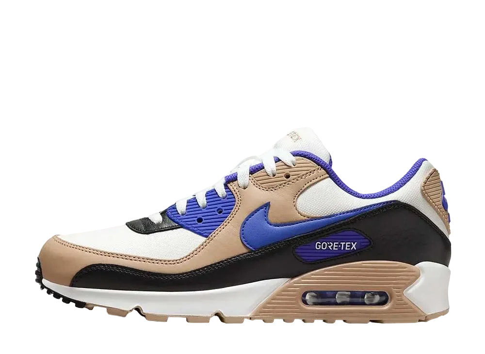 Nike Air Max 90 GORE-TEX "Summit White/Hemp/Black/Lapis"