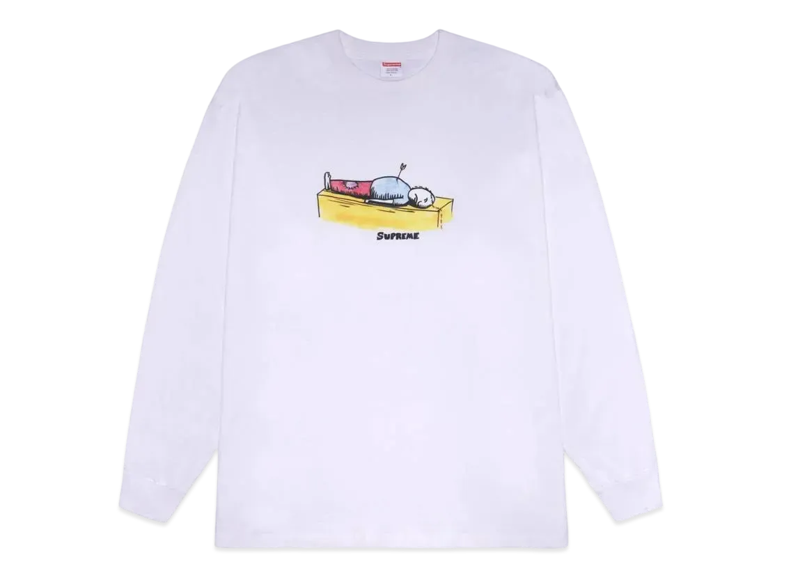Supreme Neil Blender Arrow L/S Tee "White"