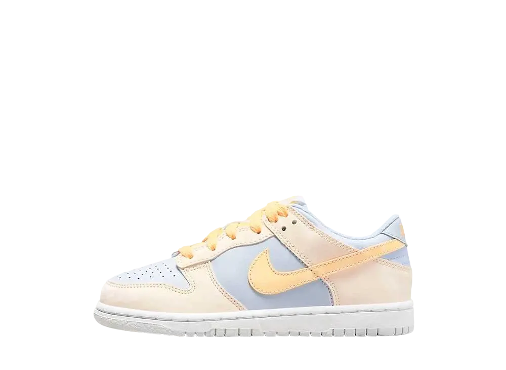 ナイキ PS ダンク ロー "ペールアイボリー/フットボールグレー/ホワイト/メロンティント"(キッズ)