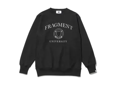 FRAGMENT UNIVERSITY FRGMT UNV C/N Sweat A "Black"
