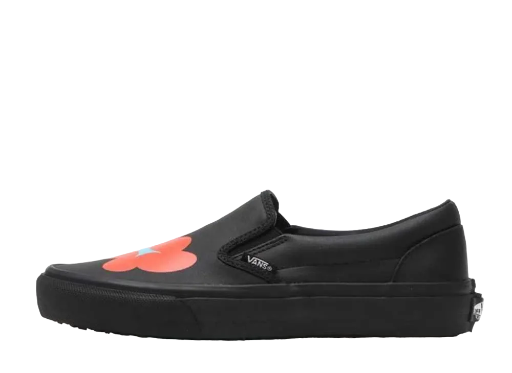 ALL GOOD FLOWERS × Vans Slip-On "Black"