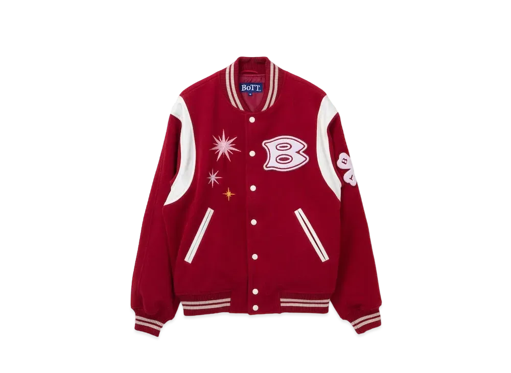 BoTT Teddy Varsity Jacket "Red"