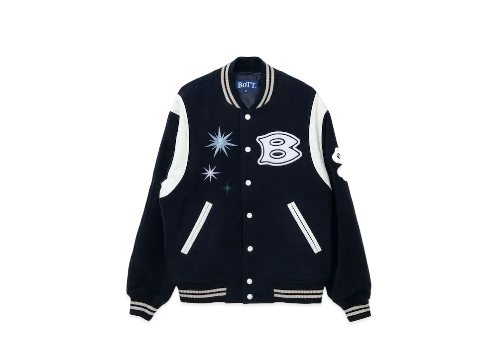 BoTT Teddy Varsity Jacket "Navy"