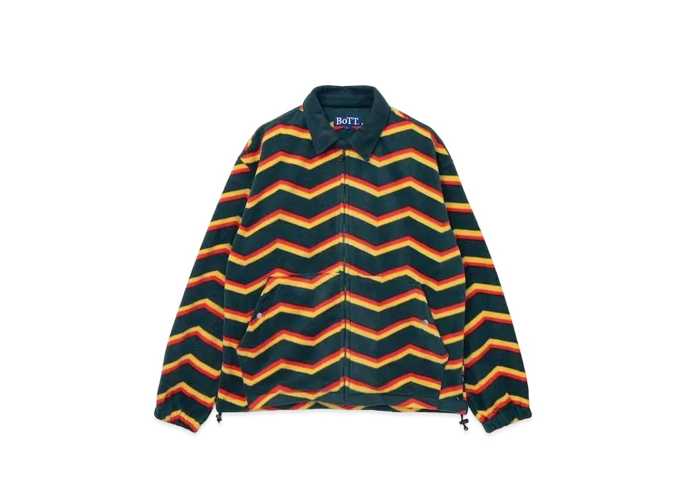 BoTT Fleece Bomber Jacket "Green"