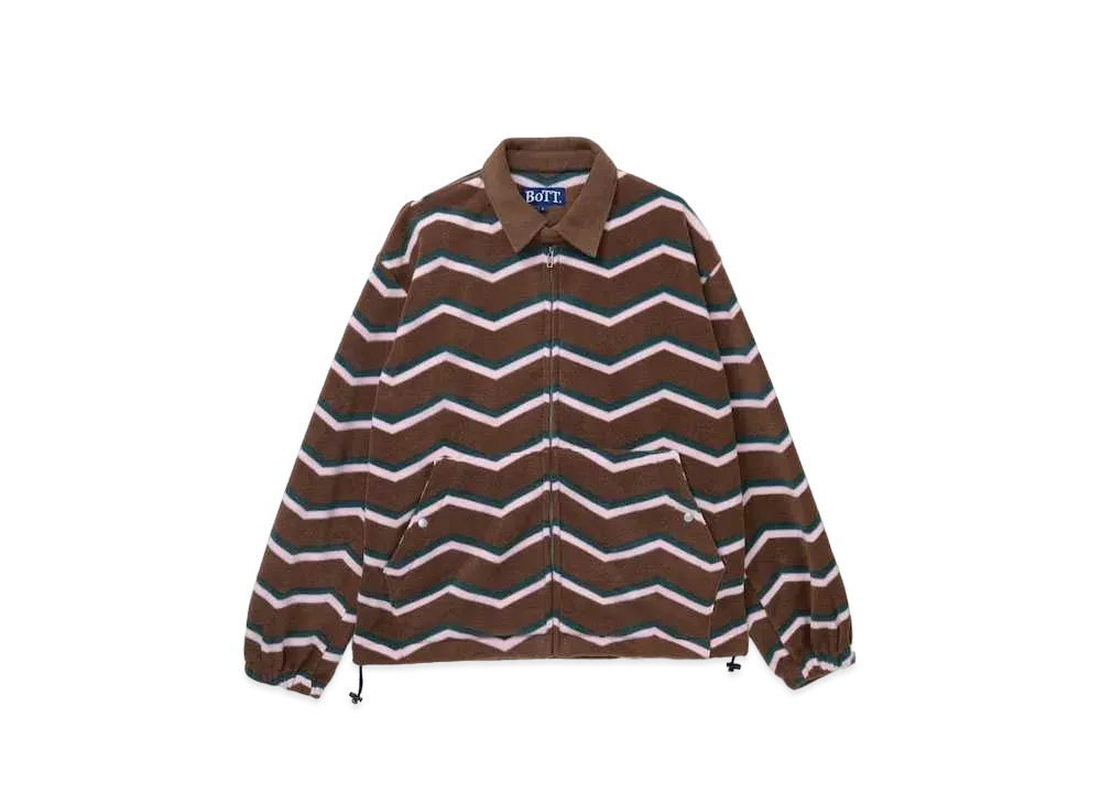 BoTT Fleece Bomber Jacket "Brown"