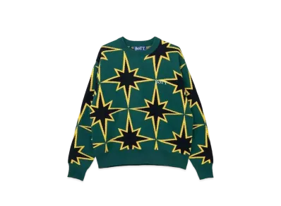BoTT Sparkle Cotton Sweater "Green"