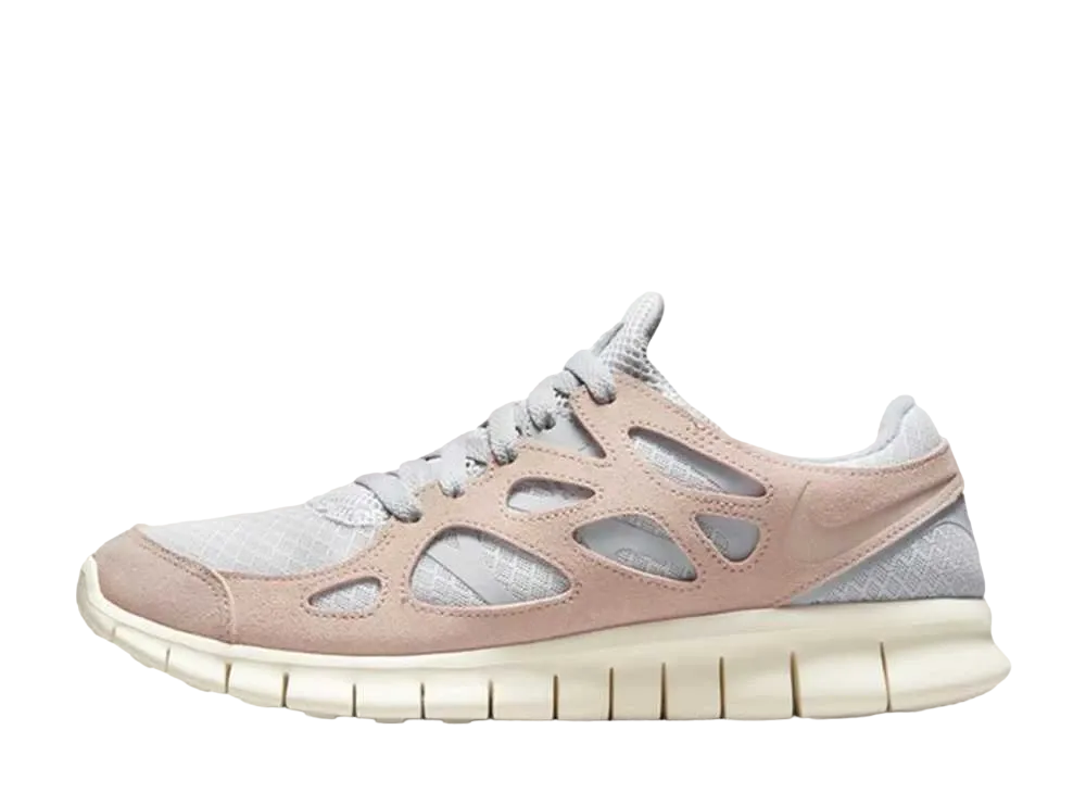 ナイキ フリー ラン2 "ピュアプラチナム/フォッシルストーン"