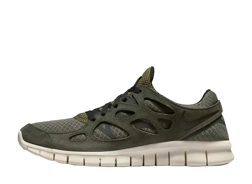 ナイキ フリー ラン2 "セコイア/ブラック/ミディアムオリーブ"