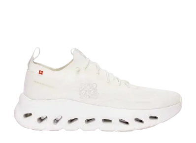 LOEWE × On Cloudtilt Sneaker In Recycled Polyester "All White"