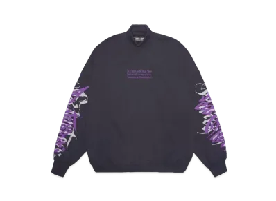 beauty:beast “HARVEST” MOCKNECK SWEATSHIRT "D.GRY"