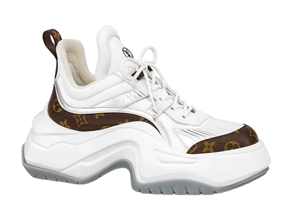 ルイヴィトン LV アークライト 2.0・ライン スニーカー "ブロン"