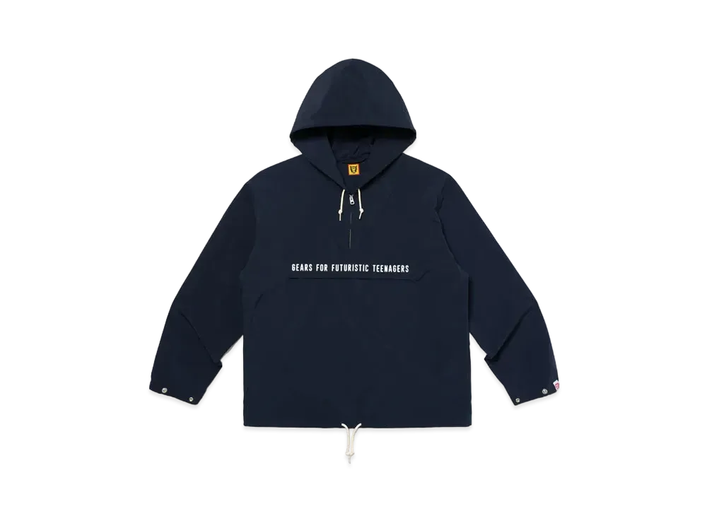 HUMAN MADE Half-Zip Anorak "Navy"