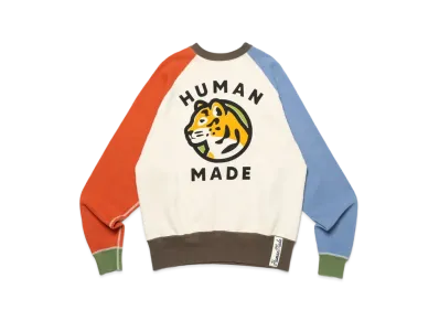 HUMAN MADE Tsuriami Crazy Sweatshirt "White"