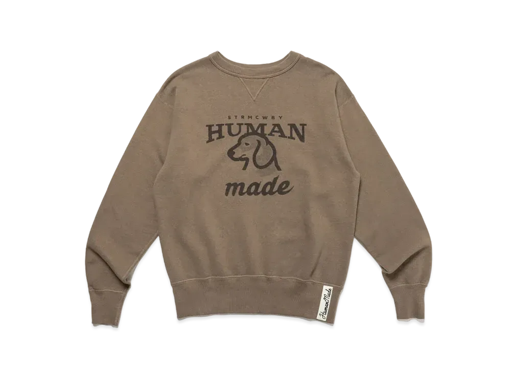 HUMAN MADE Tsuriami Sweatshirt "Brown"