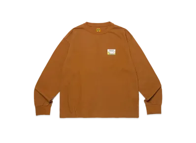 HUMAN MADE Wool Blended L/S T-Shirt "Brown"