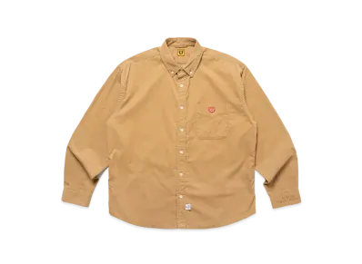HUMAN MADE Corduroy B.D L/S Shirt "Beige"