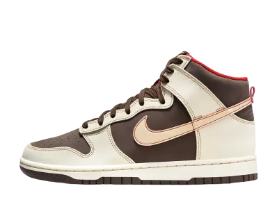 Nike Dunk High Retro SE "Baroque Brown/Coconut Milk/Mystic Red/Sesame"