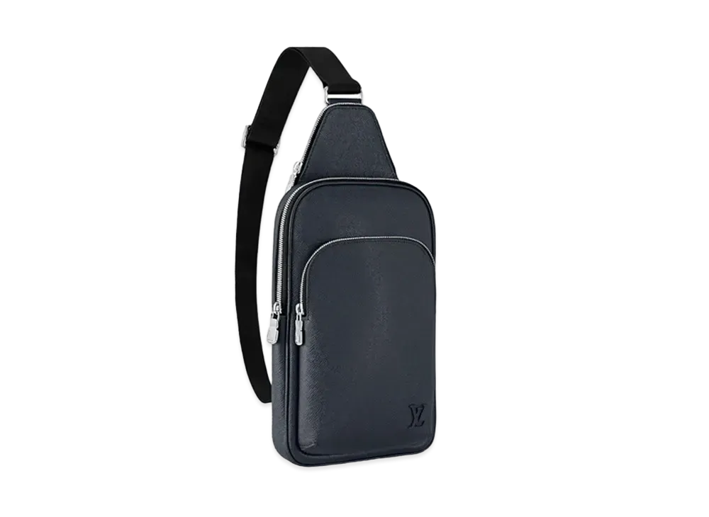 Louis Vuitton Avenue Slingbag NM Taiga Leather "Bleu Minuit"