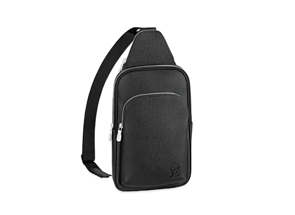 Louis Vuitton Avenue Slingbag NM Taiga "Noir"