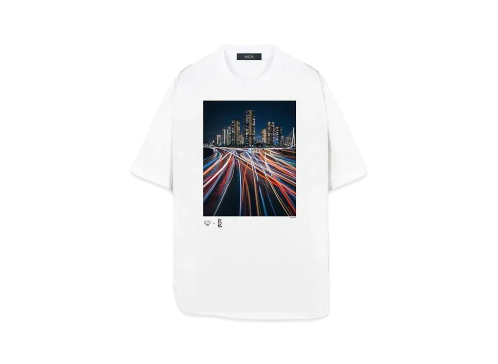 RK x MCM UNISEX SPECIALSELECTION SOUVENIR T-SHIRT "WHITE2"