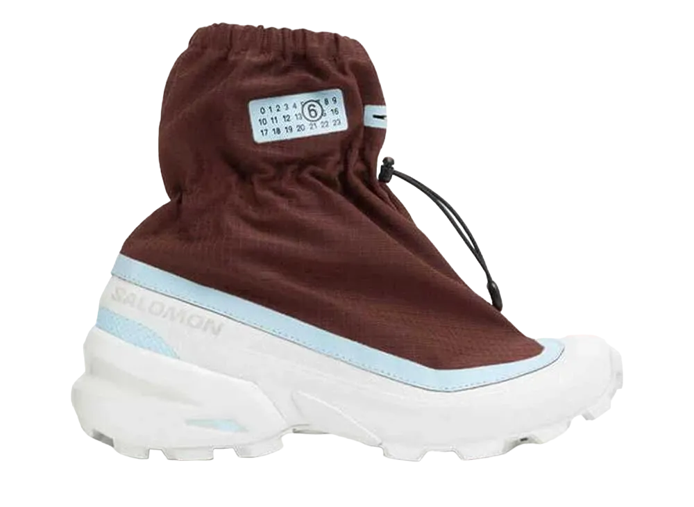 MM6 Maison Margiela × Salomon Women's Cross Mid Sneaker "Bordeaux"