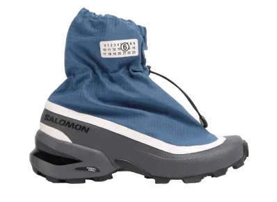MM6 Maison Margiela × Salomon Women's Cross Mid Sneaker "Light Blue"
