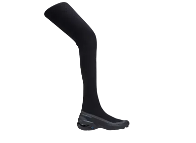 MM6 Maison Margiela × Salomon Women's Thigh High Boot "Black"