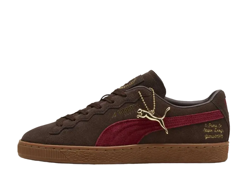 ステイプル × プーマ スウェード "ダークチョコレート/ルバーブ"