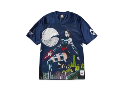 HUF x X-MEN Psylocke Football Jersey "Navy"