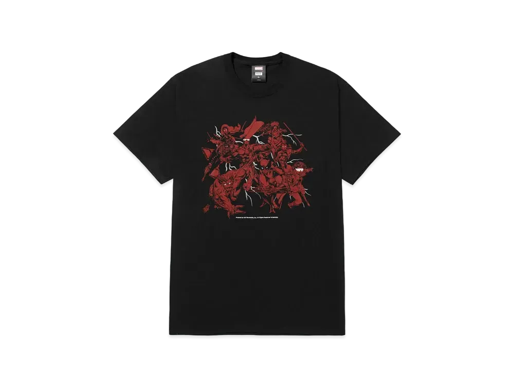 HUF x X-MEN Mutant Mayhem Tee "Black"