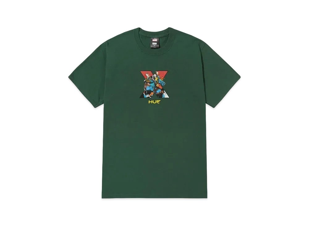 HUF x X-MEN Future Shock Tee "Pine"