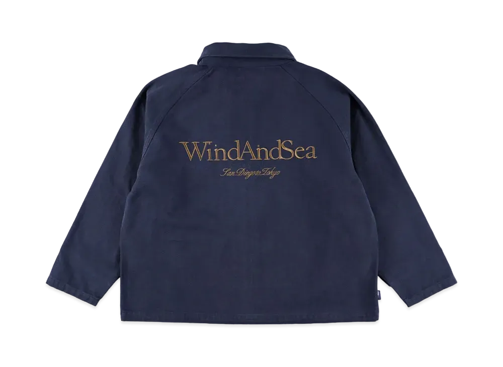 WIND AND SEA Duck Canvas Riding Jacket 