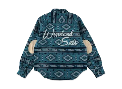 WIND AND SEA SD Tirbal Shirt Jacket "Blue"