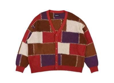 WIND AND SEA Hand Stitch Cardigan "Brown"
